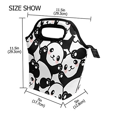 ATTX Panda Lunch Box for Girls