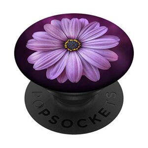 purple daisy flower for women popsockets swappable popgrip