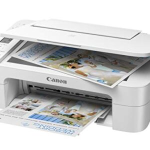 Canon Pixma TS3320 White, Works with Alexa