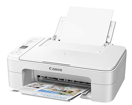 Canon Pixma TS3320 White, Works with Alexa