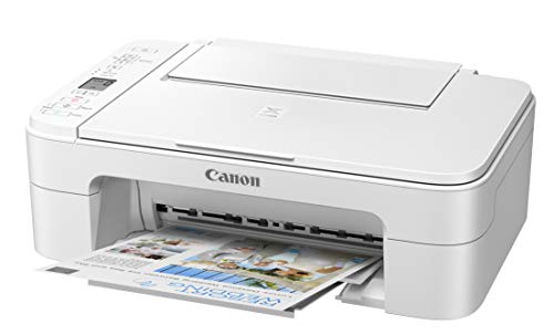 Canon Pixma TS3320 White, Works with Alexa