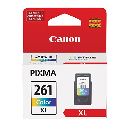 Canon Ink CL-261XL Amr Printer Ink, Extra Large, Multi