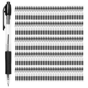 simply genius (200 pack retractable ballpoint pens medium point click pens for journal notebook writing office supplies pens