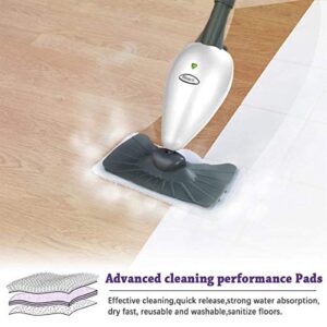 ConPus Mop Pads SK140, For Shark Steam Mop SK Series Compatible Model SK140 SK410 SK460 S1000 S1000A S3101 S3251 SK141 SK3102 SK3251 SK435 SK435CO S3102 S3250 Replacement Flat Microfiber Cloth