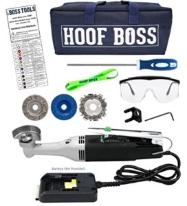 basic goat hoof trimmer set - battery powered – requires 20 volt battery not included
