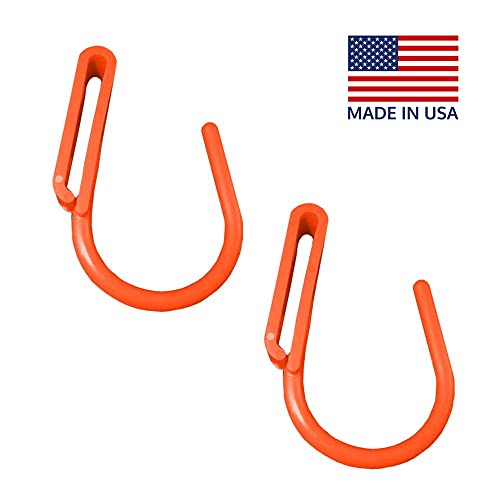 1600-O Standard Handline / Belt Hooks, Two (2) Hooks Included