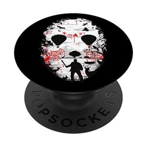 maniac hockey mask phone-grip horror movie design popsockets swappable popgrip