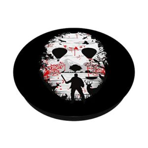 Maniac Hockey Mask Phone-Grip Horror Movie Design PopSockets Swappable PopGrip