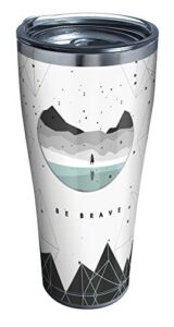 tervis disney-frozen 2-be brave triple walled insulated tumbler, 30oz-stainless steel