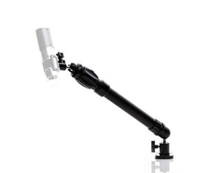 versatile positioning stand for usb microscopes with c-clamp base