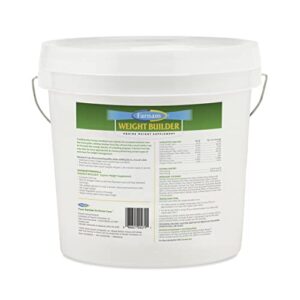 Farnam Weight Builder Horse Weight Supplement, Helps Maintain Optimal Weight and Body Condition with no Sugar Added, 7.5 pounds, 30 Day Supply