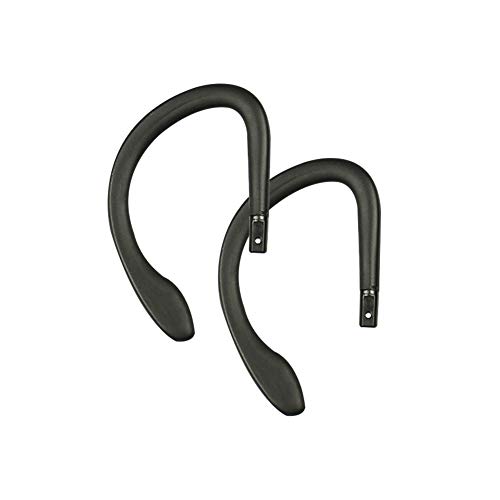 SYWAN Wireless in-Ear Headphone Ear Hooks Loop Clip Replacement for Pow-erBeats 3 (Black)