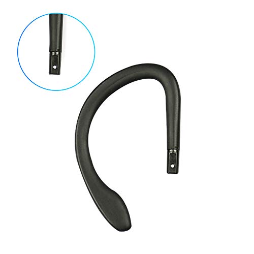 SYWAN Wireless in-Ear Headphone Ear Hooks Loop Clip Replacement for Pow-erBeats 3 (Black)