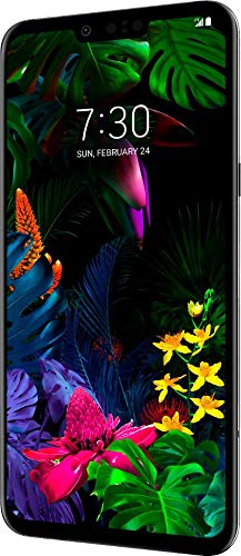 LG G8 ThinQ (G820) 128GB GSM Unlocked (not CDMA) 6.1” Display Smartphone - Platinum Gray (Renewed)