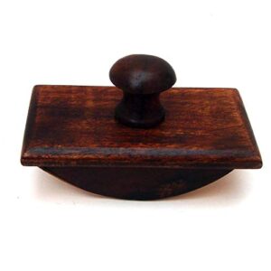 636643 wood wooden rocker desk rocking ink blotter antique rep