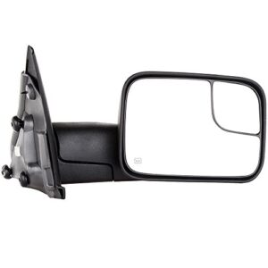 feiparts tow mirror fits for dodge for ram 1500 2003 2004 2005 2006 2007 2008 2009 for dodge for ram 2500 for dodge for ram 3500 towing mirror with right side power heated without turn signal light