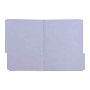 Amazon Basics File Folders, Letter Size, 1/3 Cut Tab, Lavender, 36-Pack