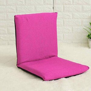 gydjbd folding sofa angle adjustable relax lazy sofa floor seat recliner small sofa back chair (color : b)