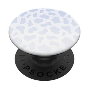 ombre light gray white giraffe print animal aew118 popsockets popgrip: swappable grip for phones & tablets