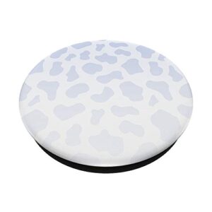 Ombre Light Gray White Giraffe Print Animal AEW118 PopSockets PopGrip: Swappable Grip for Phones & Tablets