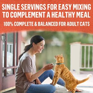 Purina Beyond Natural Cat Food Complement, Mixers+ Digestive Support Wild Salmon & Pumpkin Recipe - (16) 1.55 oz. Pouches