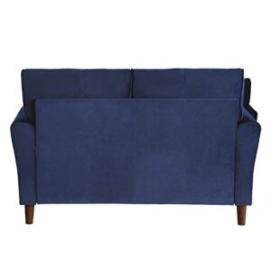 Lexicon Morgan Living Room Loveseat, Blue