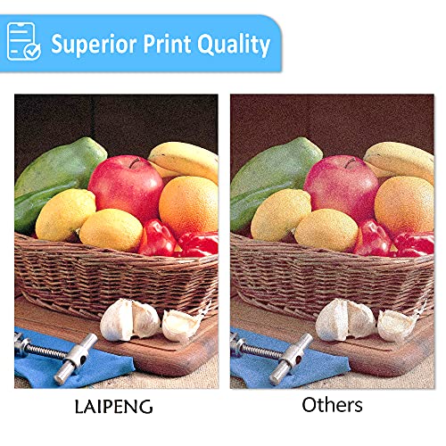 LAIPENG Compatible 6510 6515 Toner Cartridge 4 Colors for Xerox Phaser 6510n 6510dn 6510dni 6510dnm WorkCentre 6515 6515n 6515dn 6515dni 6515dnm High Yield 5500 Pages BK 4300 Pages CMY