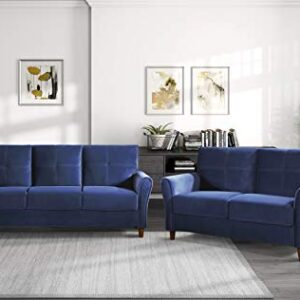 Lexicon Morgan Living Room Sofa, Blue