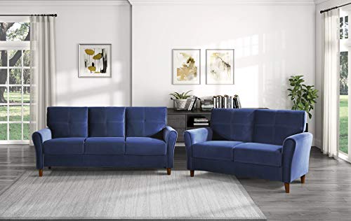 Lexicon Morgan Living Room Sofa, Blue