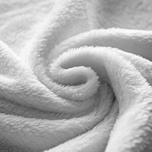 Ambesonne Wedding Soft Flannel Fleece Throw Blanket, Just Married Written on Sandy Beach Ocean Waves Romantic Photo Celebration, Cozy Plush for Indoor and Outdoor Use, 50" x 60", White Brown