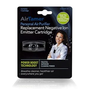 AirTamer Personal Air Purifier Replacement Negative Ion Emitter Cartridge - Made for AirTamer Model A320 (Black)