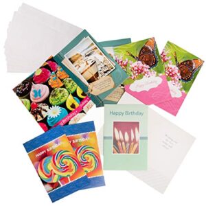 Paper Craft (80 Count Assorted Variety Boxed All Occasion Greeting Cards With Envelopes Birthday Get Well Sympathy Thank You Cards