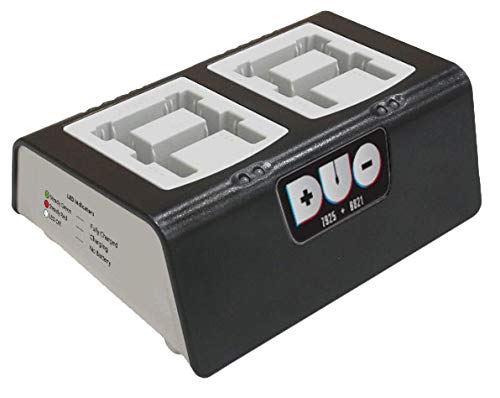 Duo 4-Bay Battery Charger Compatible with Cisco 8821 and 7925 Batteries. Power Supply Included