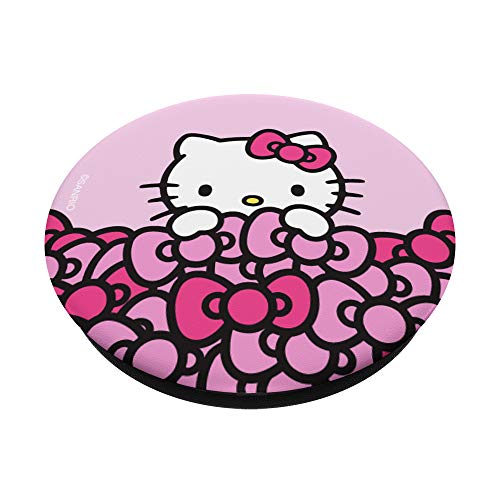 Hello Kitty Pink Bows PopSockets PopGrip: Swappable Grip for Phones & Tablets
