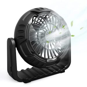 isightguard floor fan high velocity industrial fan with hook, rechargeable floor fan for garage, camping, gym, indoor