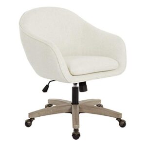 osp home furnishings nora office chair, linen