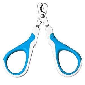 gonicc Professional Pet Nail Clippers and Trimmer - Best for Cats, Small Dogs and Any Small Pets. Sharp Angled Blade Pet Nail Trimmer Scissors.