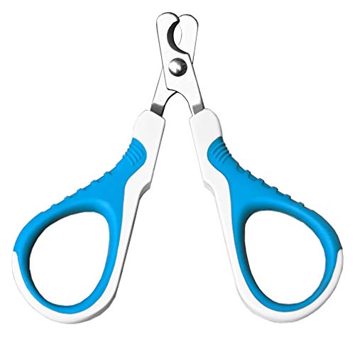 gonicc Professional Pet Nail Clippers and Trimmer - Best for Cats, Small Dogs and Any Small Pets. Sharp Angled Blade Pet Nail Trimmer Scissors.