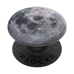 moon popsockets popgrip: swappable grip for phones & tablets