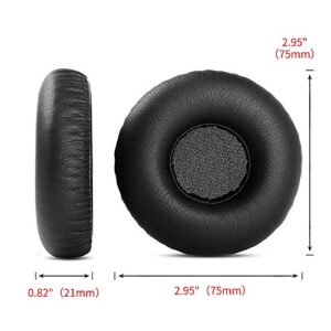 1 Pair of Replacement Ear Pads Cushion Earpads Compatible with Jabra Revo Wireless On-Ear Bluetooth Headset (Style 1)