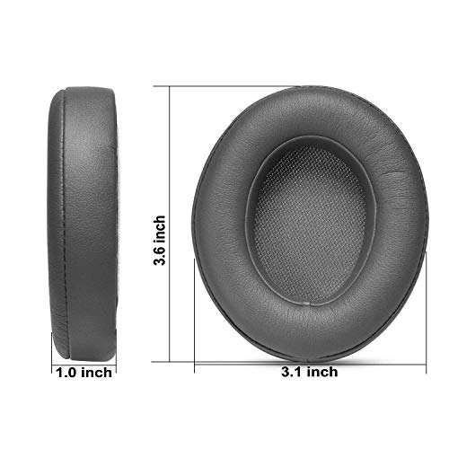 Premium Replacement Ear Pads Compatible with Beats Studio 2 Wired and Studio 2 Wireless Headphones (Special Edition - Titanium Grey). Protein Leather | Soft high-Density Foam | Easy Installation