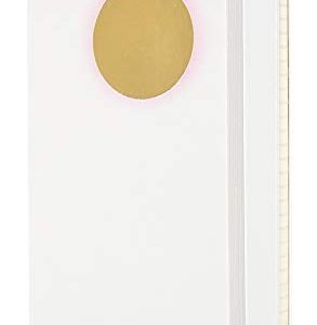 Moleskine Limited Edition David Bowie Notebook, Hard Cover, Large (5" x 8.25") Ruled/Lined, White, 240 Pages