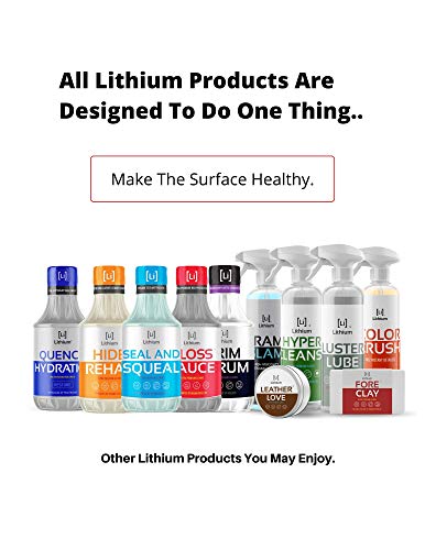 Lithium Gloss Sauce- Combines the Finest T-1 Carnauba Wax with Curable Amino Functional Polymers and Some Pretty Intense Science - Equaling Incredible Protection and Depth of Shine (16oz)