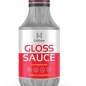 Lithium Gloss Sauce- Combines the Finest T-1 Carnauba Wax with Curable Amino Functional Polymers and Some Pretty Intense Science - Equaling Incredible Protection and Depth of Shine (16oz)