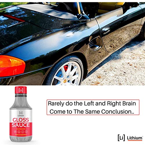 Lithium Gloss Sauce- Combines the Finest T-1 Carnauba Wax with Curable Amino Functional Polymers and Some Pretty Intense Science - Equaling Incredible Protection and Depth of Shine (16oz)