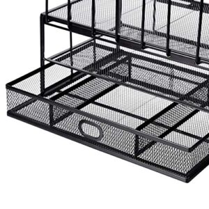 Amazon Basics Mesh Seven Slot File Organizer