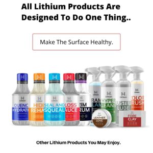 Lithium Hyper Cleanse- All Purpose Cleaner- Newest Science in Cleaning Leather, Plastic, Carpet, Vinyl, Removes The Toughest Stains, Protects, Penetrates Cracks and Grooves. (16oz)