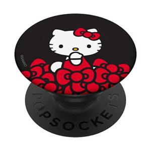 hello kitty bows popsockets popgrip: swappable grip for phones & tablets