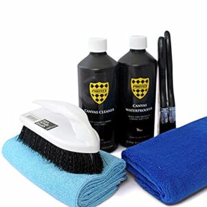 PROTEX Convertible Soft Top Care Kit with Canvas Cleaner & Waterproofer - 500ml, THE COMPLETE CARE KIT