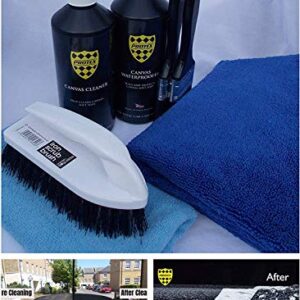 PROTEX Convertible Soft Top Care Kit with Canvas Cleaner & Waterproofer - 500ml, THE COMPLETE CARE KIT